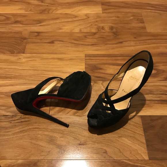 Authentic Christian Louboutins Platform Pumps 37.5 - Picture 2 of 6